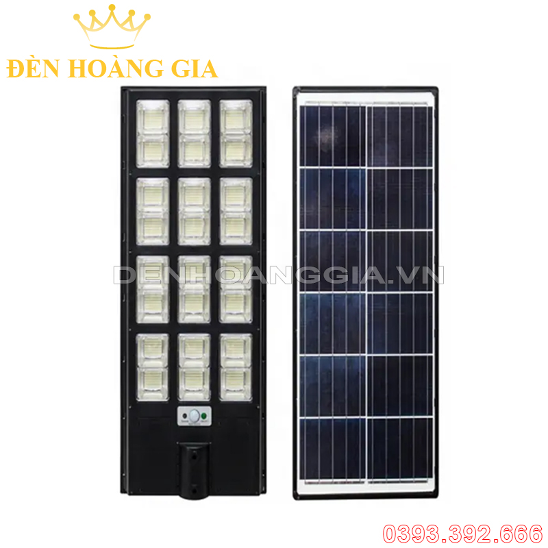 Đèn led đường năng lượng mặt trời liền thể V7 300w