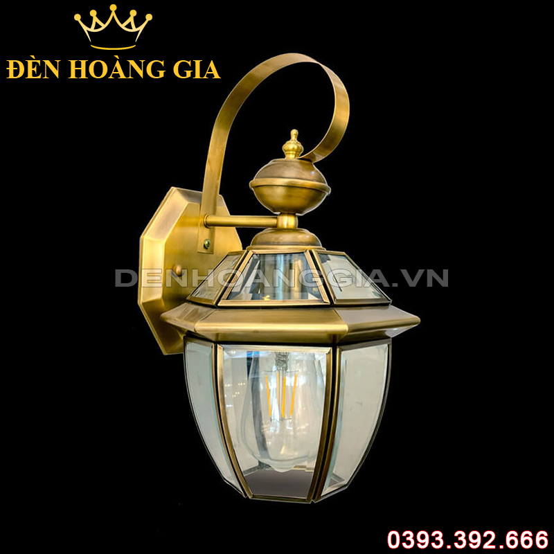 Đèn led gắn tường Đồng Rolux-DGTDB6000/1