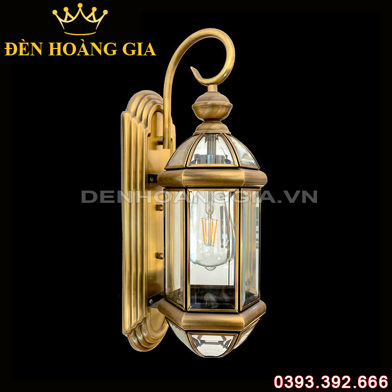 Đèn led gắn tường Đồng Rolux-DGTDB6007/1