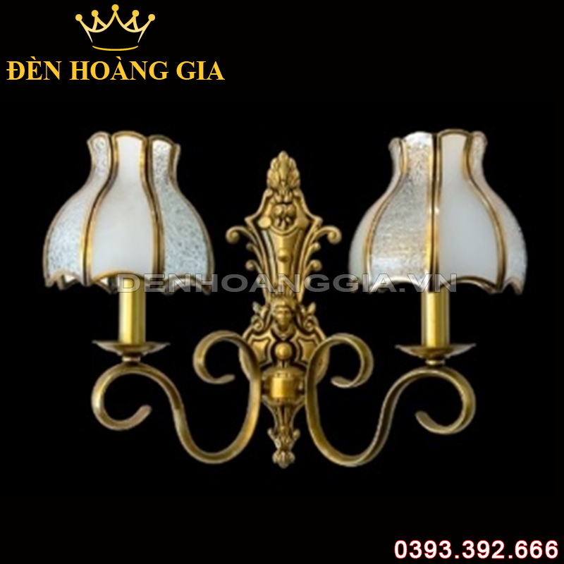 Đèn led gắn tường Đồng Rolux-DGTDB6010/2