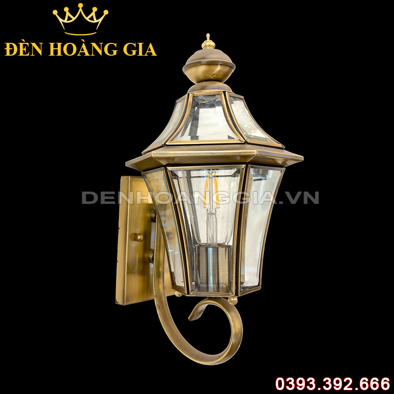 Đèn led gắn tường Đồng Rolux-DGTDB6053/B