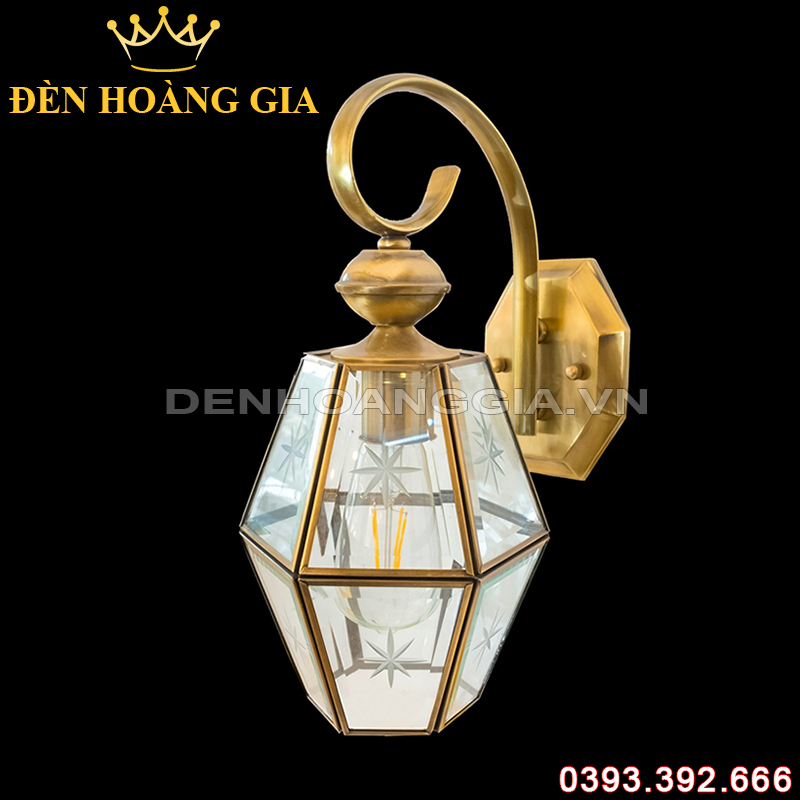 Đèn led gắn tường Đồng Rolux-DGTDB6059/1