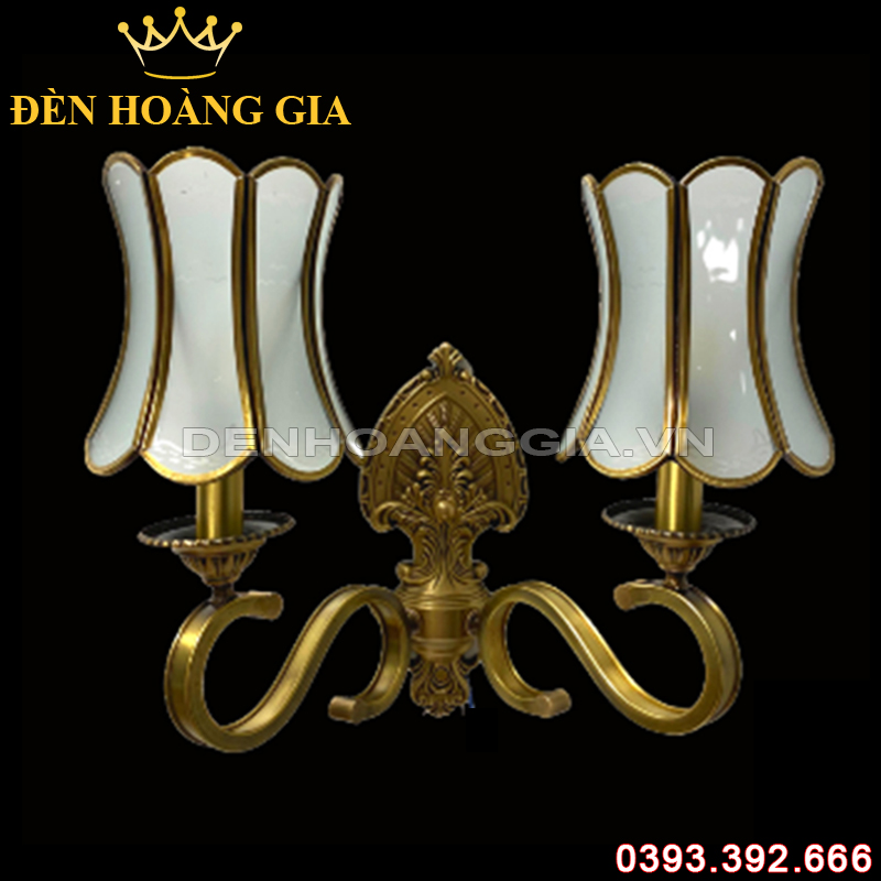 Đèn led gắn tường Đồng Rolux-DGTDB8022/2