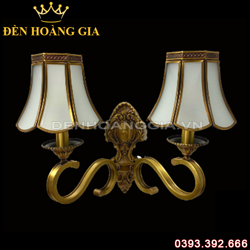 Đèn led gắn tường Đồng Rolux-DGTDB8040/2