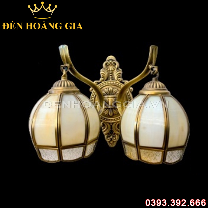 Đèn led gắn tường Đồng Rolux-DGTDB9019/2