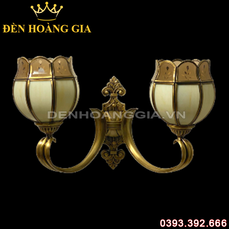 Đèn led gắn tường Đồng Rolux-DGTDB9119/2