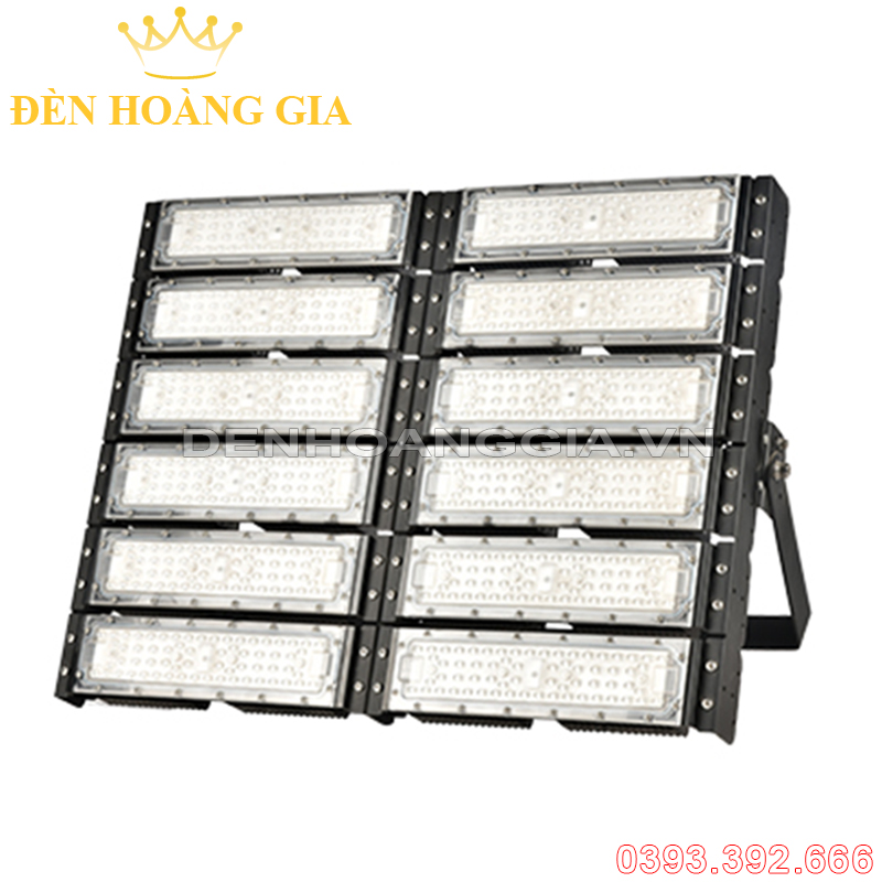 Đèn led pha Module cao áp sân thể thao V1 600w