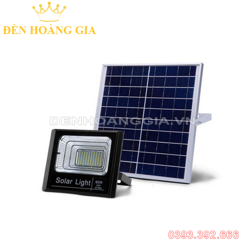 Đèn led pha năng lượng mặt trời V1 60w