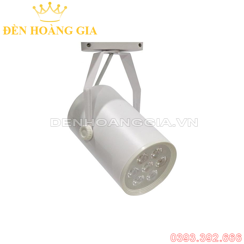 Đèn led rọi ray mắt hạt vỏ trắng 7w/12w