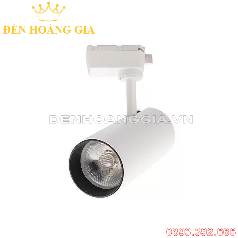Đèn led rọi ray ống dài vỏ trắng 20w/30w