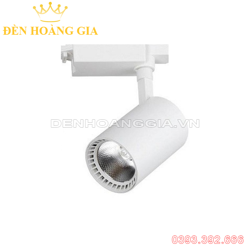 Đèn led rọi ray thân ngắn vỏ trắng 10w/20w/30w