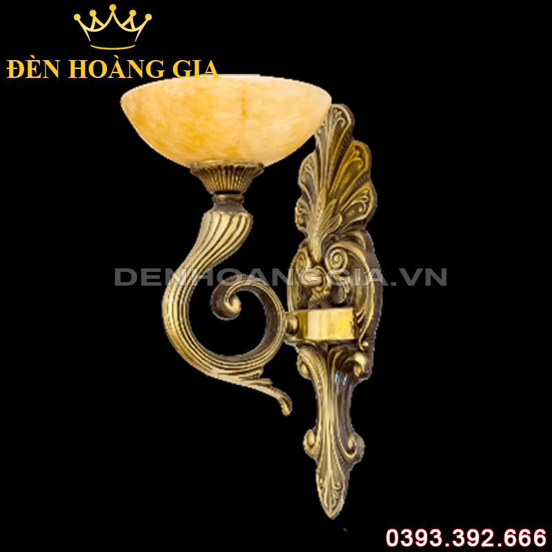 Đèn led tường nến Đồng Rolux-DTND9166/1