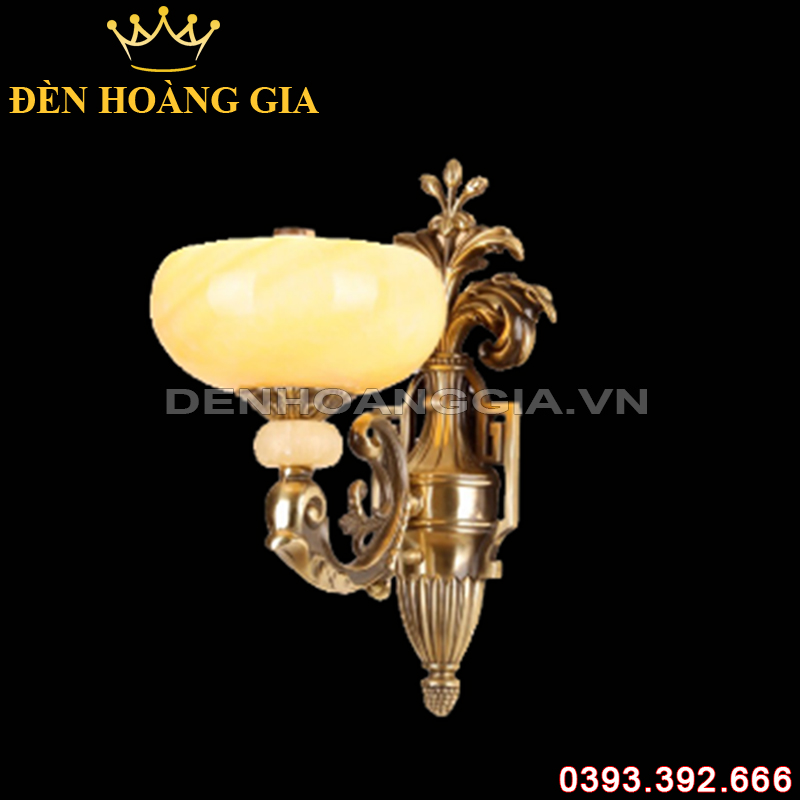 Đèn led tường nến Đồng Rolux-DTND9334/1