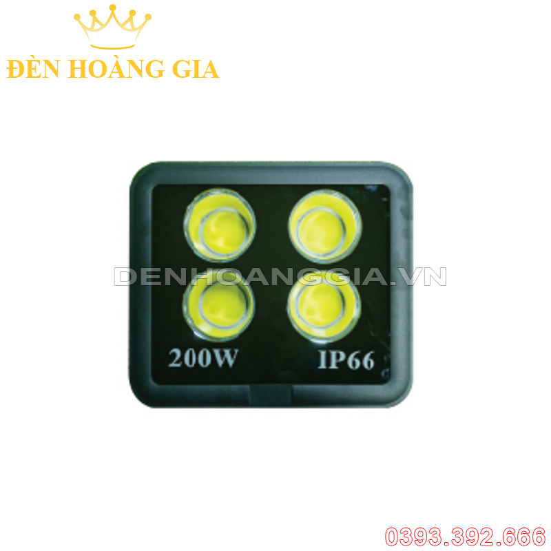 Đèn pha led ngoài trời V3 200w