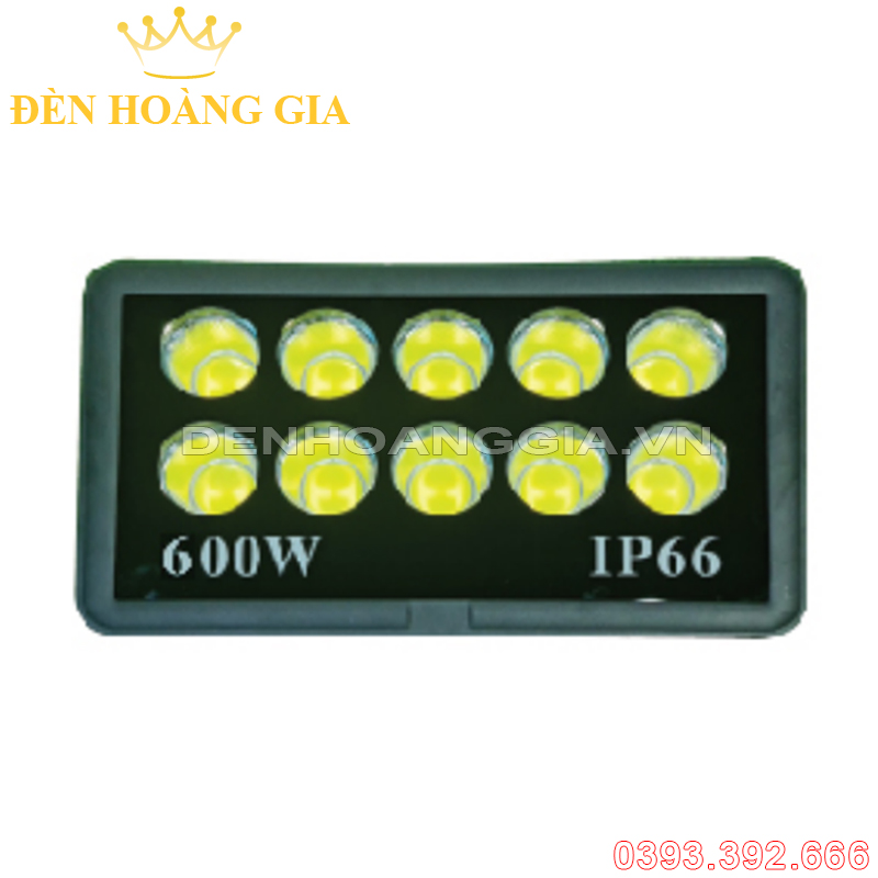 Đèn pha led ngoài trời V3 600w