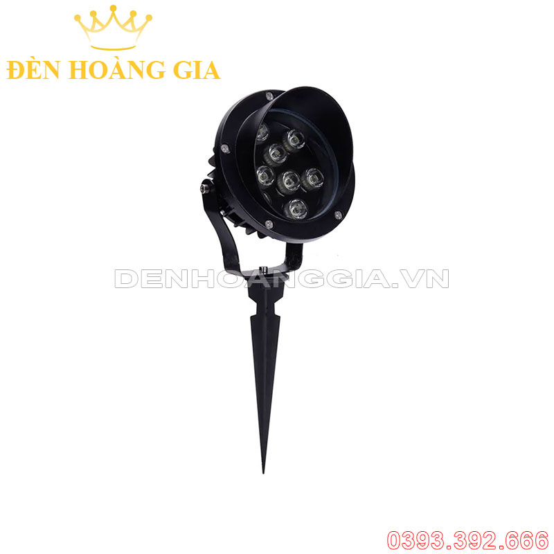 Đèn led cắm cỏ Full Option V2 9w có mũ