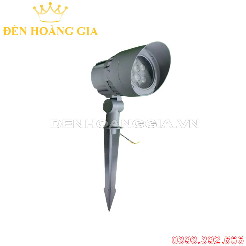 Đèn led cắm cỏ chiếu cây Pro 27w có mũ