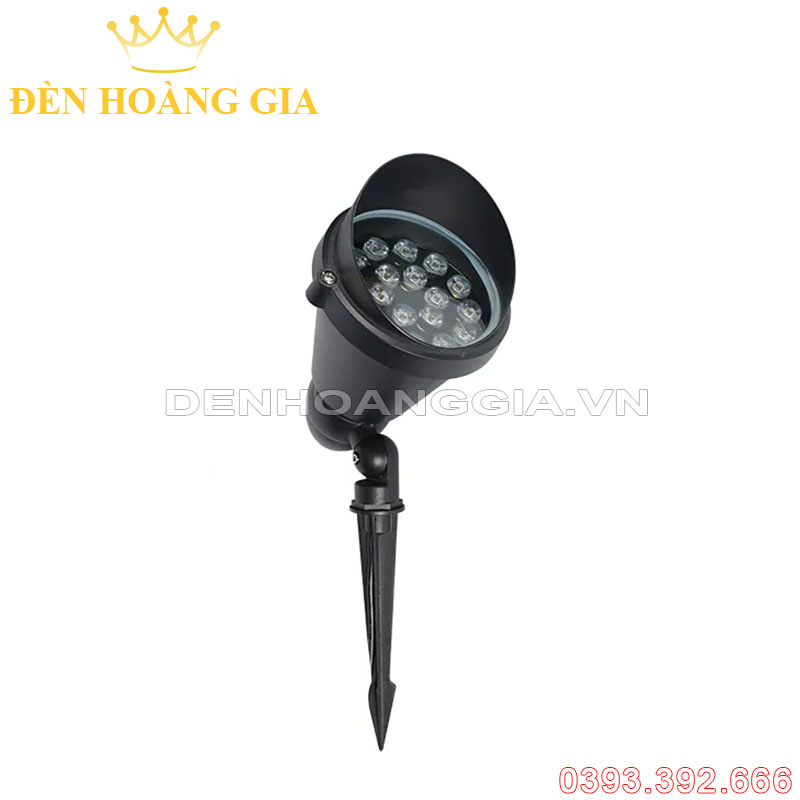 Đèn led cắm cỏ SMD 18w mũ to