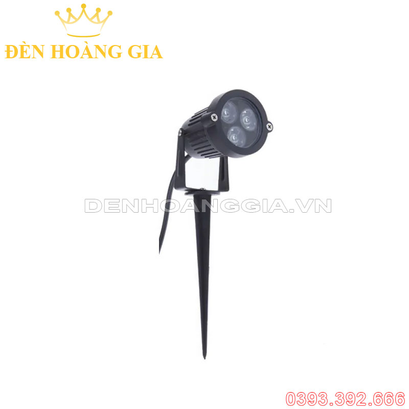 Đèn led cắm cỏ mắt ếch 3w
