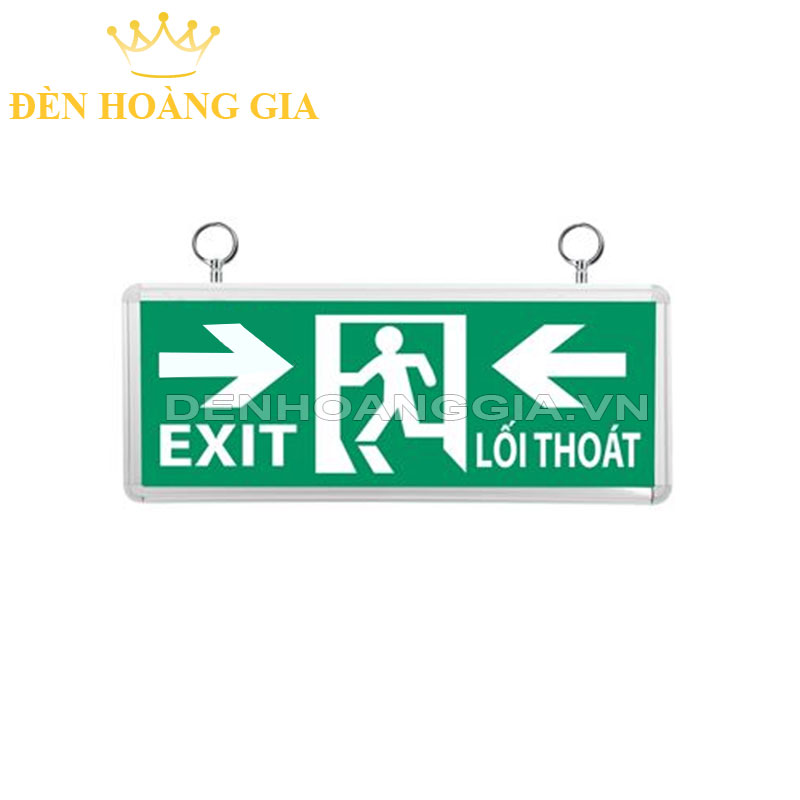 Đèn led exit thoát hiểm – chỉ dẫn chỉ hướng vào trong 3w