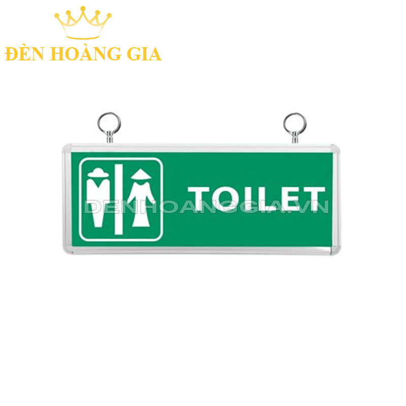 Đèn led exit thoát hiểm – chỉ dẫn chỉ Toilet 3w