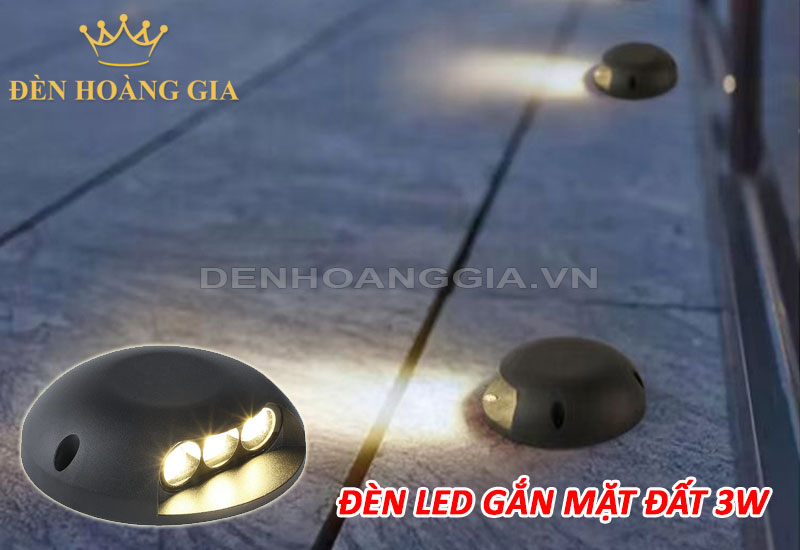 Đèn led gắn mặt đất 3w
