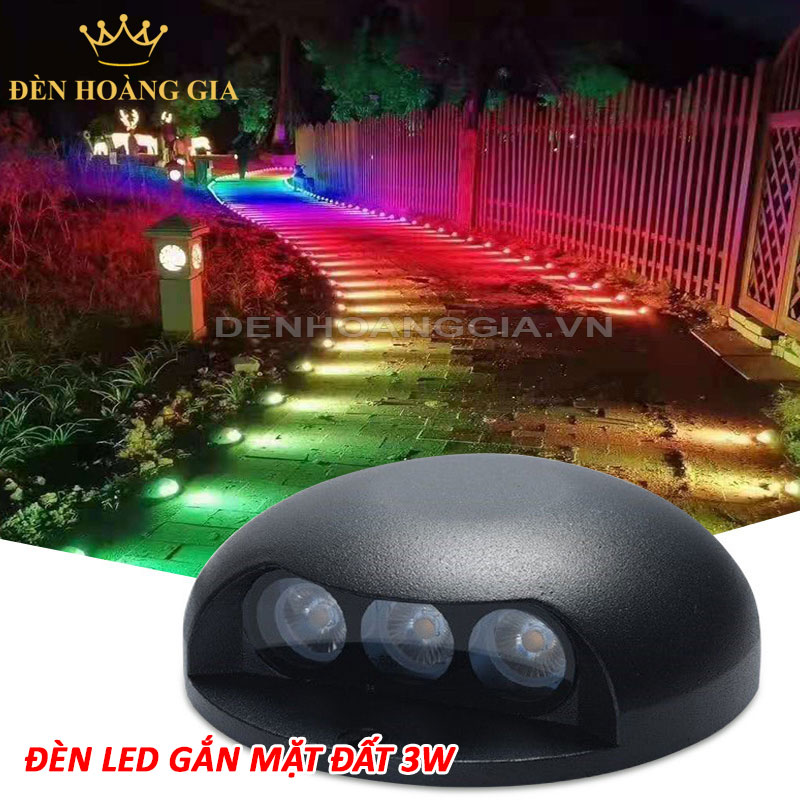 Ý tưởng chiếu sáng đa dạng màu sắc cho lối đi