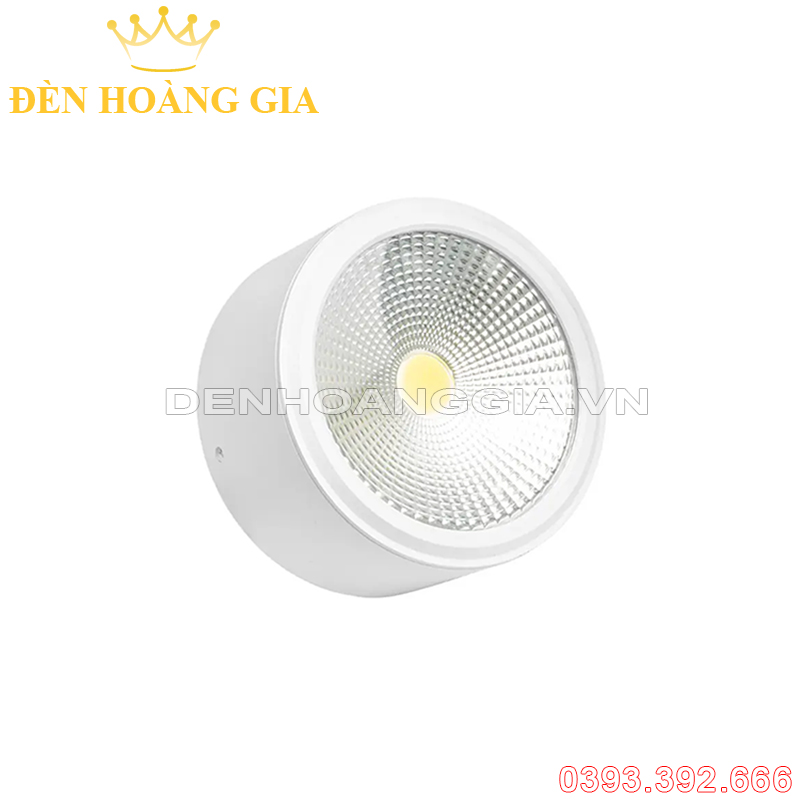 Đèn led ống bơ lùn vỏ trắng 12w