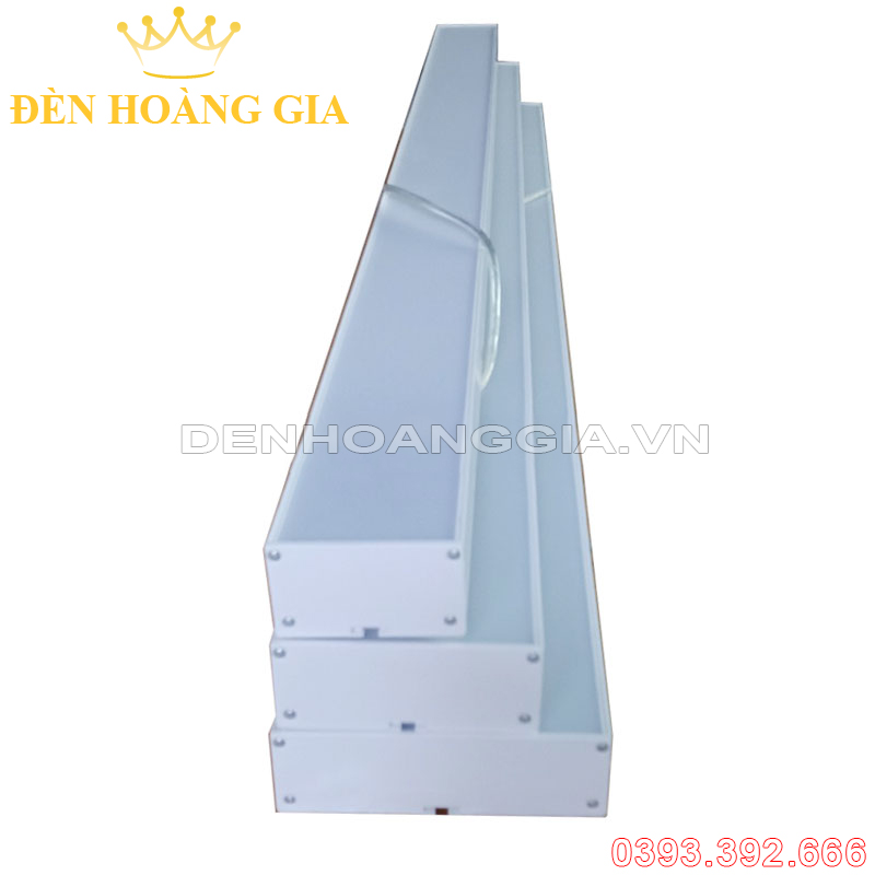 Đèn led thả văn phòng vỏ trắng