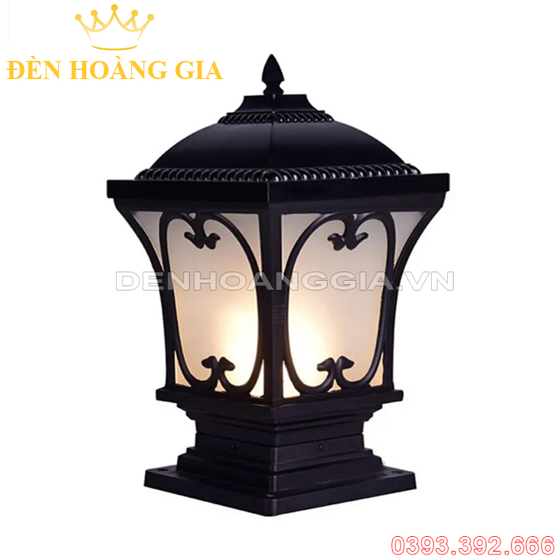 Đèn trụ cổng cổ điển ROLUX-TCCD23 (Nhôm)