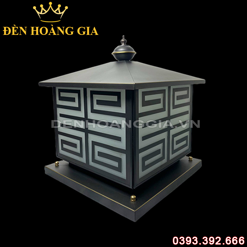 Đèn trụ cổng bằng Đồng ROLUX-TCD24