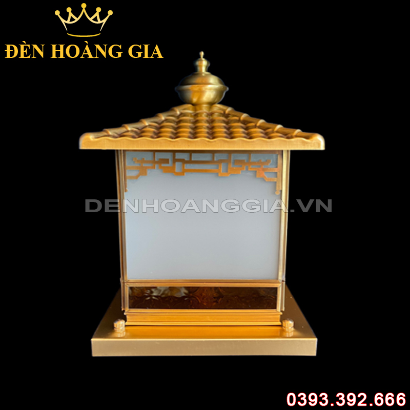 Đèn trụ cổng bằng Đồng ROLUX-TCD26