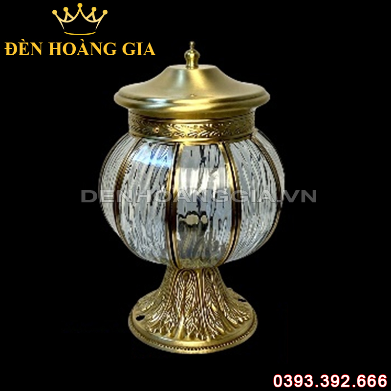 Đèn trụ cổng bằng Đồng ROLUX-TCD25