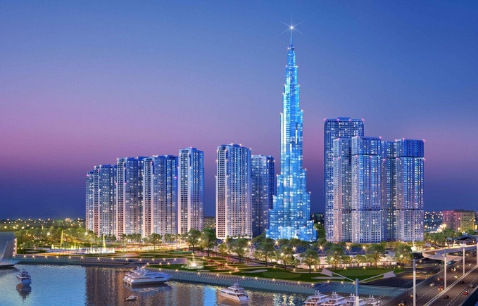 Chiếu sáng mỹ thuật công trình Landmark 81 Tp. Hồ Chí Minh