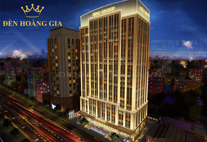 Ánh sáng đóng vao trò quan trong trong chiếu sáng tòa nhà cao tầng