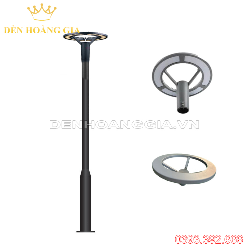 Đèn led trụ sân vườn cao hiện đại Rolux-TSVC02