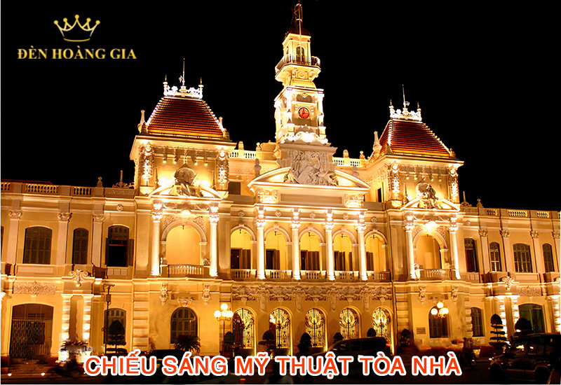 Chiếu sáng mỹ thuật toà nhà kiến trúc cổ