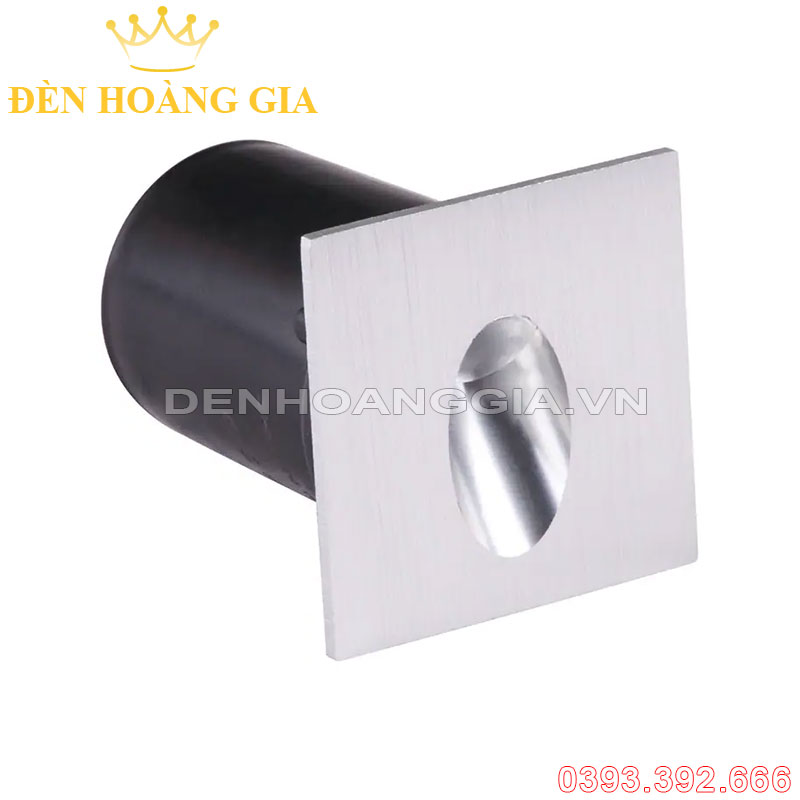 Đèn led chân cầu thang vuông 3w Rolux-ACT36