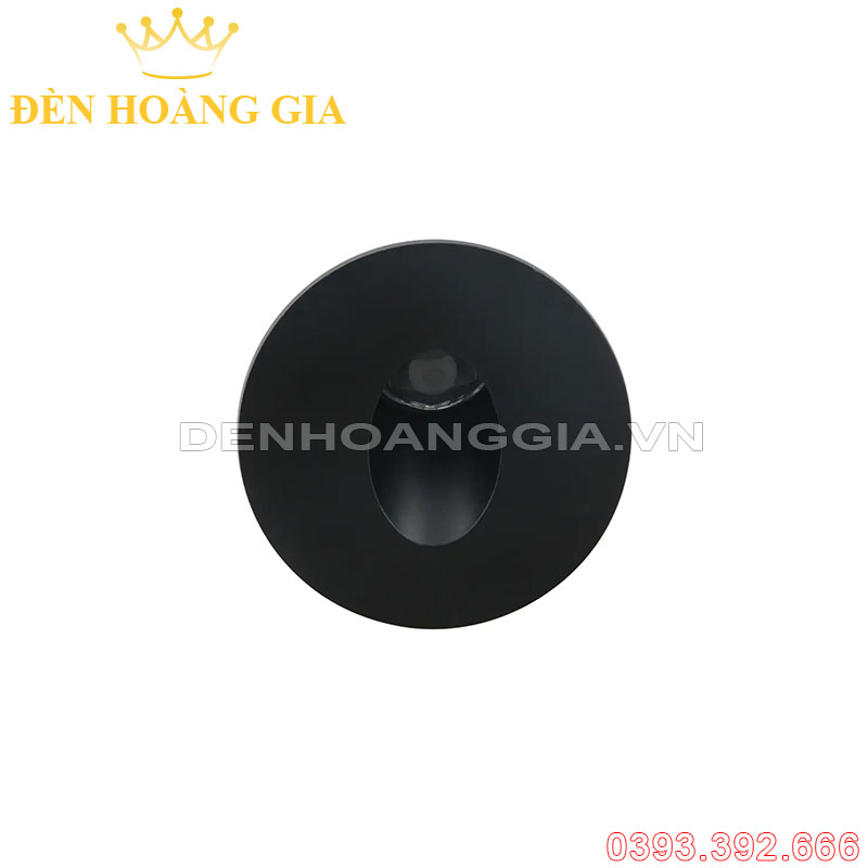 Đèn led chân cầu thang 2w ROLUX-ACT31 (Mặt đen - Ngoài trời)