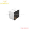 Đèn led chân cầu thang vuông 2w (Mặt đen – Trong nhà)