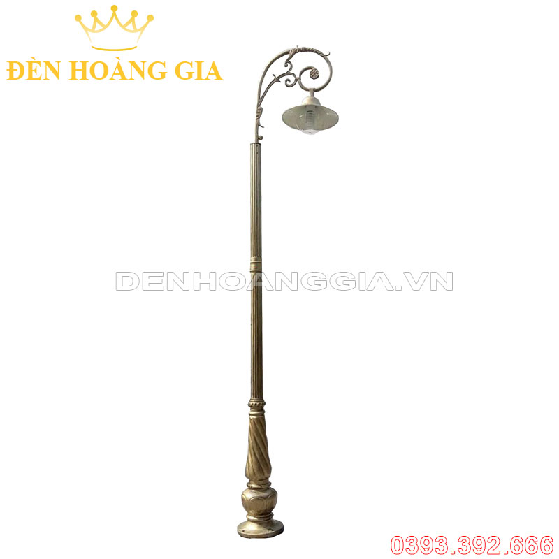 Đèn led trụ sân vườn cao 1 bóng Rolux-TSVCD1B09