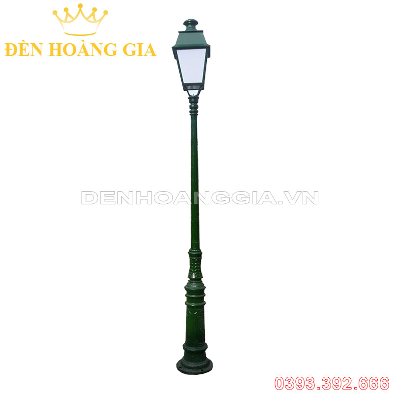 Đèn led tru sân vườn cao 1 bóng Rolux-TSVCD1B10