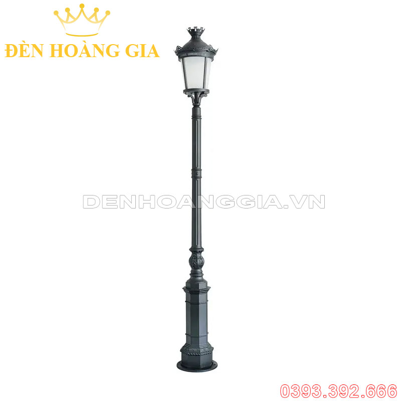 Đèn led trụ sân vườn cao 1 bóng Rolux-TSVCD1B11