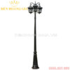 Đèn led trụ sân vườn cao 3 bóng Rolux-TSVCD3B01