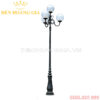 Đèn led trụ sân vườn cao 4 bóng Rolux-TSVCD4B05