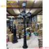 Đèn led trụ sân vườn cao 5 bóng Rolux-TSVCC5B16