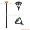 Đèn led trụ sân vườn cao hiện đại Rolux-TSVC08