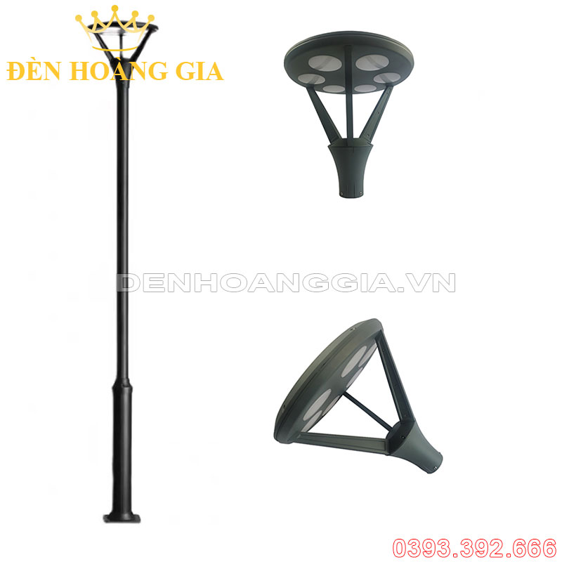 Đèn led trụ sân vườn cao hiện đại Rolux-TSVC08