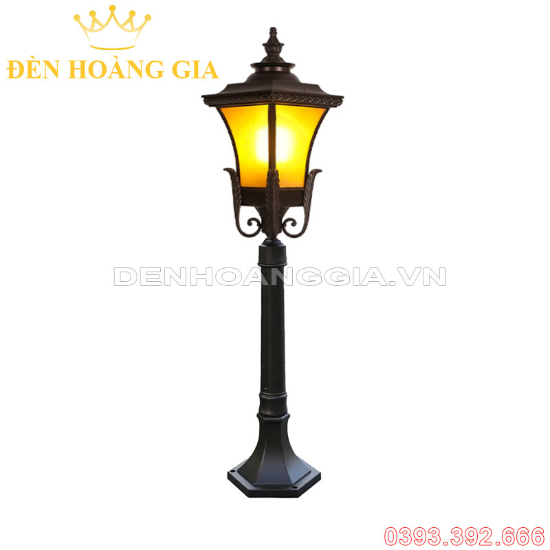 Đèn led trụ sân vườn cổ điển Rolux-TSVTCD04