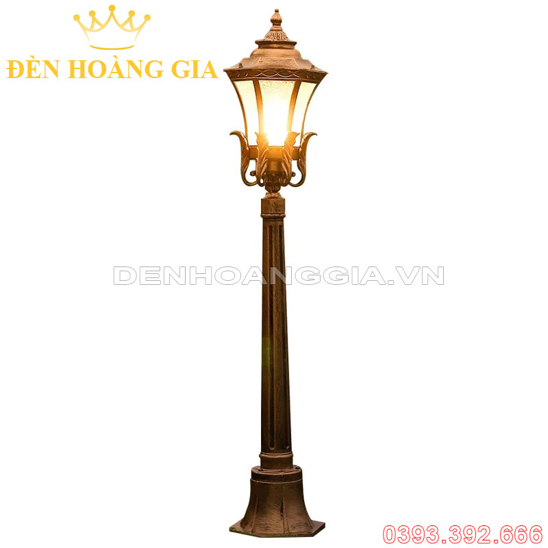 Đèn led trụ sân vườn cổ điển Rolux-TSVTCD17